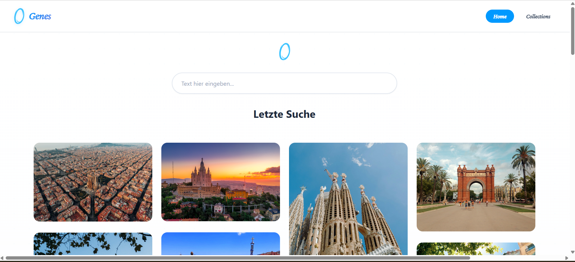 Screenshot von Genes